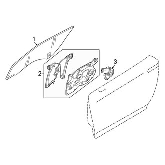 Nissan OE - Door - Glass & Hardware
