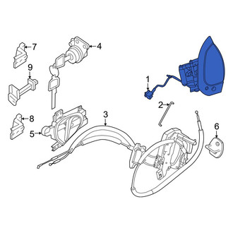Nissan OE - Front Right Inner Interior Door Handle
