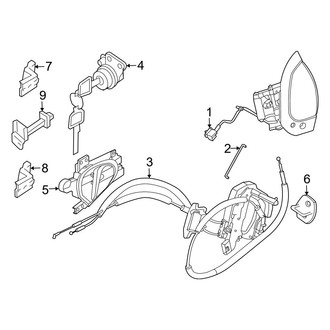 Nissan OE - Door - Lock & Hardware