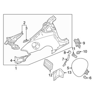 Nissan OE - Quarter Panel & Components