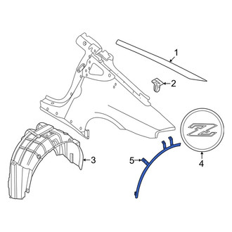 Nissan OE - Front Left Wheel Arch Molding
