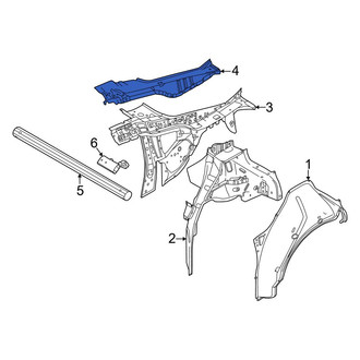 Nissan OE - Rear Right Quarter Panel Reinforcement