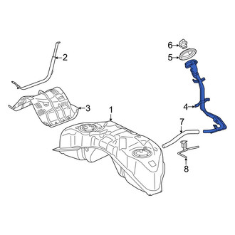 Nissan OE - Lower Fuel Tank Filler Neck