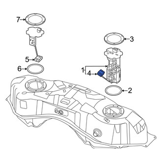 Nissan OE - Fuel Sender and Hanger Assembly