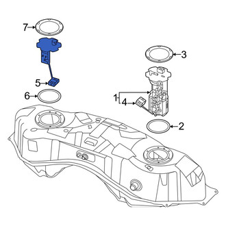 Nissan OE - Fuel Sender and Hanger Assembly