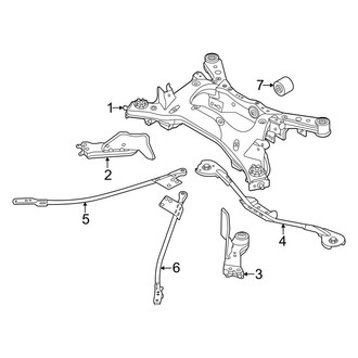 Nissan OE - Rear Suspension - Suspension Mounting