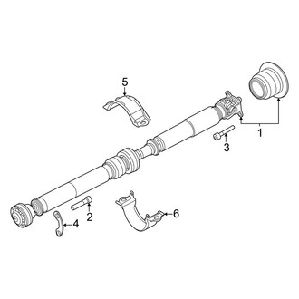 Nissan OE - Rear Suspension - Drive Shaft (Automatic Tr)