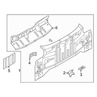 Nissan OE - Rear Body & Floor - Rear Body