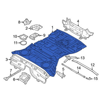 Nissan OE - Rear Floor Pan