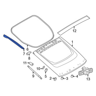 Nissan OE - Left Liftgate Seal