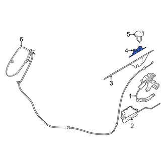 Nissan OE - Liftgate Latch Cover