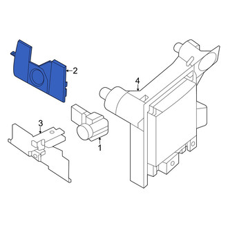Nissan OE - Rear Left Outer Parking Aid Sensor Housing