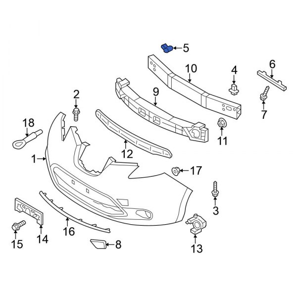 Bumper Cover Bracket