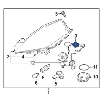 Nissan OE - Front Turn Signal Light Socket