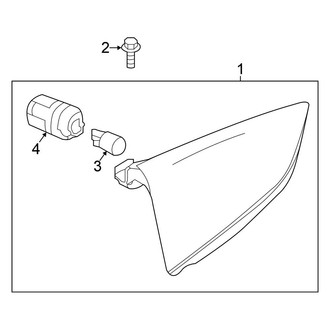 Nissan OE - Front Lamps - Side Marker Lamps