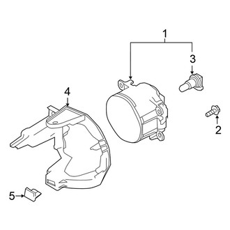 Nissan OE - Front Lamps - Fog Lamps