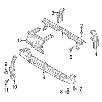 Nissan OE - Radiator Support