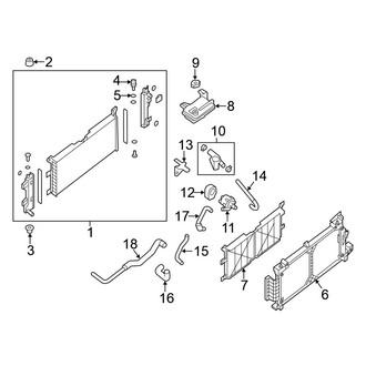 Nissan OE - Cooling - Radiator & Components