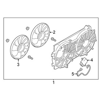 Nissan OE - Cooling Fan