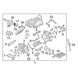 Nissan OE - A/C Expansion Valve
