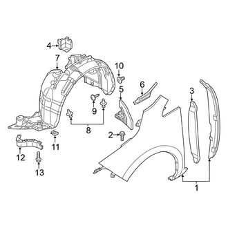 Nissan OE - Fender & Components
