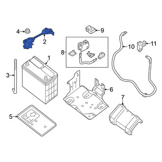 Nissan OE - Battery Hold Down