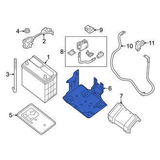 Nissan OE - Battery Tray Bracket
