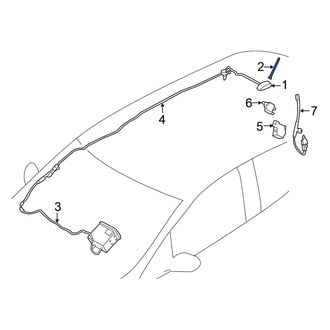 Nissan OE - Radio Antenna Mast