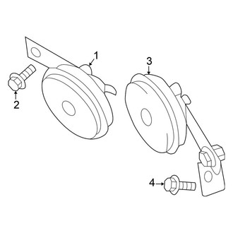 Nissan OE - Electrical - Horn (S / SL / SV)