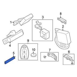 Nissan OE - Front Outer Keyless Entry Antenna