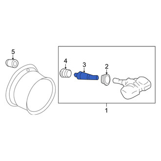 Nissan OE - Tire Valve Stem Core