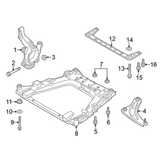 Nissan OE - Front Suspension - Suspension Components