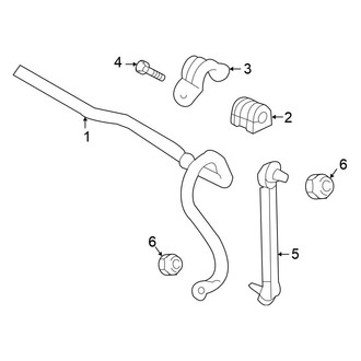 Nissan OE - Front Suspension - Stabilizer Bar & Components