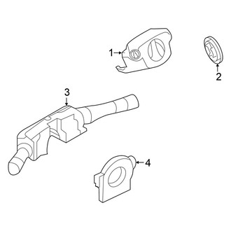 Nissan OE - Steering Column - Shroud, Switches & Levers