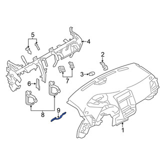 Nissan OE - Instrument Panel Knee Bolster
