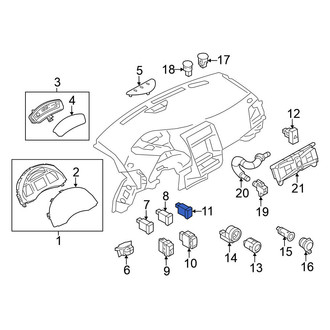 Nissan OE - Heated Steering Wheel Switch