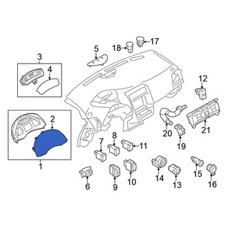 Nissan OE - Instrument Panel Lens