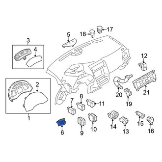 Nissan OE - Driver Information Display Switch