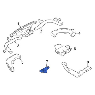 Nissan OE - Lower Instrument Panel Air Duct