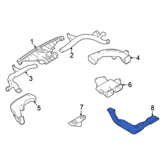Nissan OE - Rear Instrument Panel Air Duct