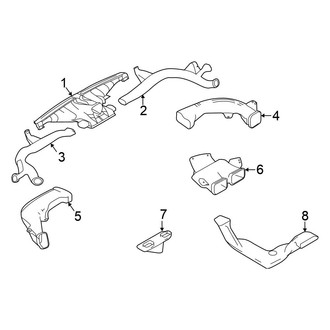 Nissan OE - Instrument Panel - Ducts