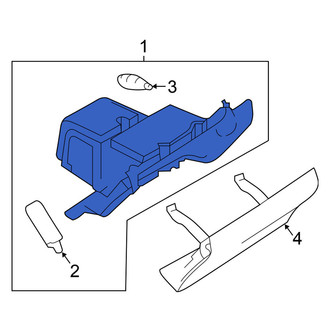 Nissan OE - Front Glove Box