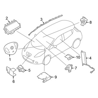 Nissan OE - Restraint Systems - Air Bag Components