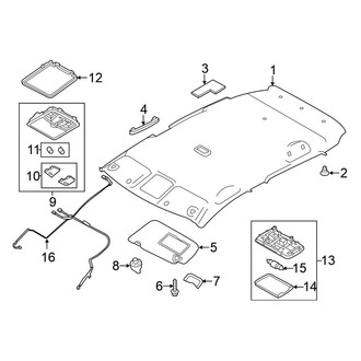 Nissan OE - Roof - Interior Trim