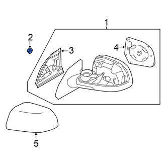 Nissan OE - Door Mirror Nut