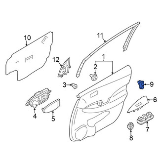 Nissan OE - Front Door Jamb Switch