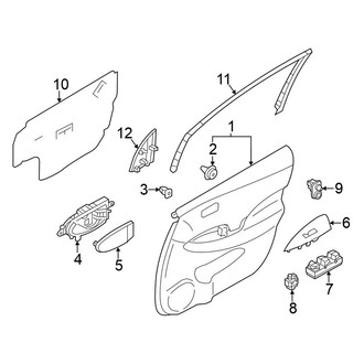 Nissan OE - Front Door - Interior Trim