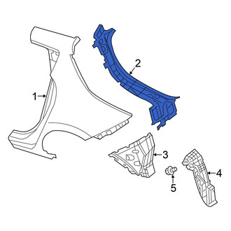 Nissan OE - Rear Left Upper Quarter Panel Extension