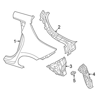 Nissan OE - Quarter Panel & Components