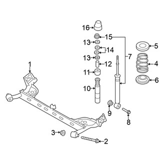 Nissan OE - Rear Suspension - Suspension Components